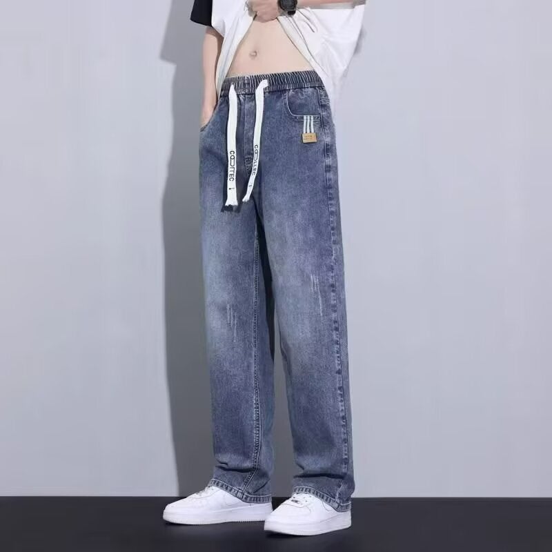 Unisex Casual Daily Denim Jeans - Image 1