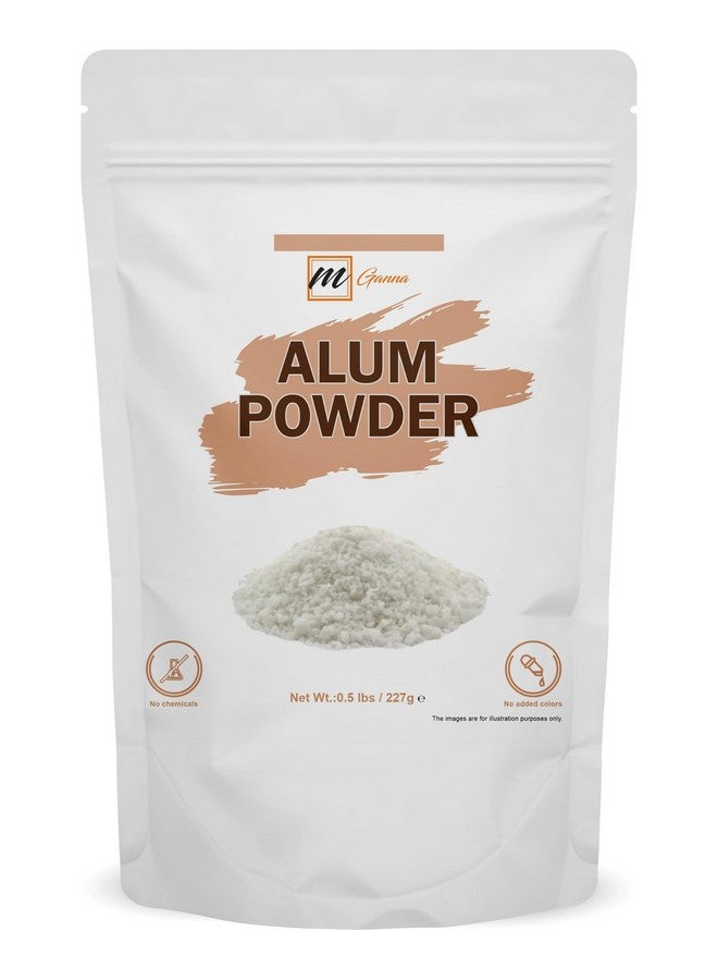 mGanna 100% Natural Alum Powder for Clear and Glowing Skin and Health 100 GMS / 0.22 LBS - Image 1