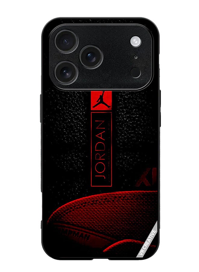 VR CREATIVE Protective Case Cover For Apple iPhone 17 Pro Max Jordan Design Multicolour