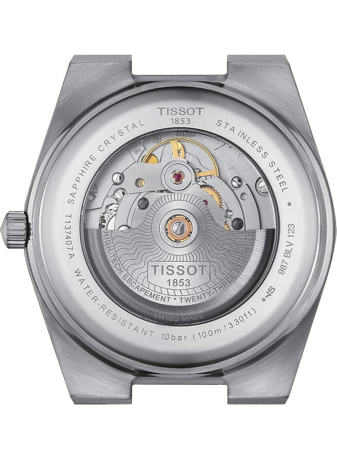 TISSOT Men's PRX Powermatic 80 316L Stainless Steel case Automatic Watch T137.407.11.091.00 - Image 3