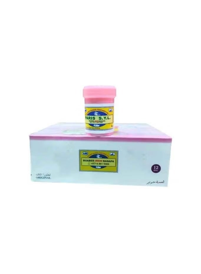Paris Perfumed Alum Deodorant Powder 50g 12 Pieces