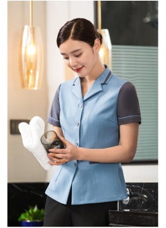 KUYING New Summer Cleaner Work Clothes 