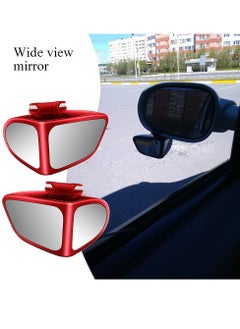 KASTWAVE 2Pcs Car Blind Spot Mirrors, 360DEGREE Rotatable Convex Rearview Mirror, Large Blind Spot Rearview Mirror, Suitable for General Motors Car, SUV, Truck  - Image 5