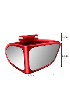 KASTWAVE 2Pcs Car Blind Spot Mirrors, 360DEGREE Rotatable Convex Rearview Mirror, Large Blind Spot Rearview Mirror, Suitable for General Motors Car, SUV, Truck  - Image 3