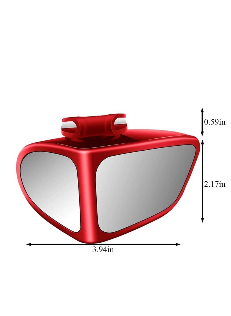 KASTWAVE 2Pcs Car Blind Spot Mirrors, 360DEGREE Rotatable Convex Rearview Mirror, Large Blind Spot Rearview Mirror, Suitable for General Motors Car, SUV, Truck - Image 3