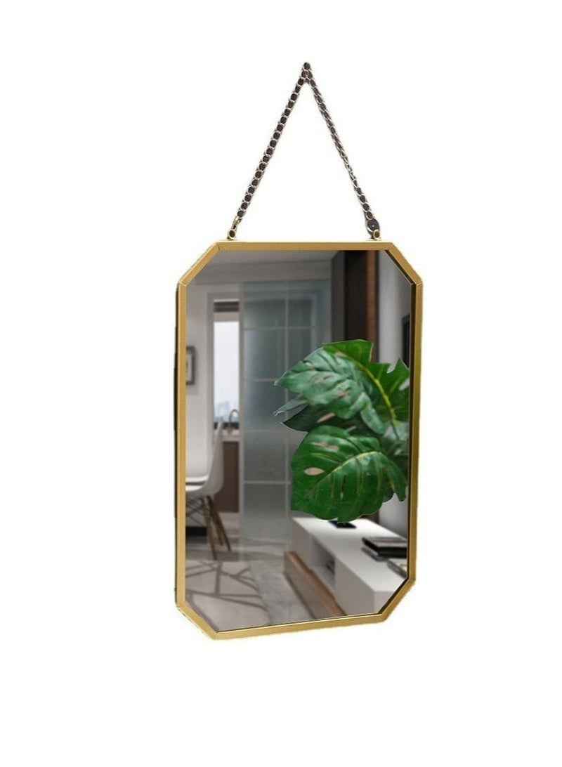 Bukela 1 Piece Wall Mounted Bathroom Mirror Makeup Mirror Home Decor Mirror S\L - Image 1