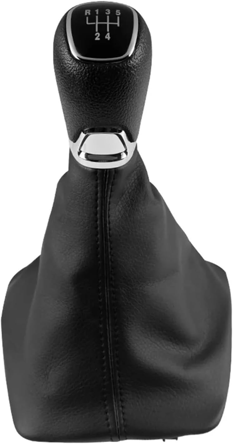 5 Speed Gear Shift Knob Lever Gaiter Boot For Octavia A5 MK2 A6 Sedan Combi 2004 2008 B0323 - Image 1