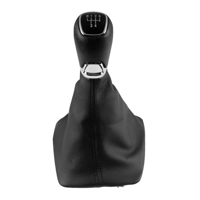 5 Speed Gear Shift Knob Lever Gaiter Boot For Octavia A5 MK2 A6 Sedan Combi 2004 2008 B0323 - Image 2