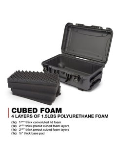 Nanuk Wheeled Series 935 Lightweight NK-7 Resin Waterproof Protective Case and Foam Insert - Graphite  - Image 5