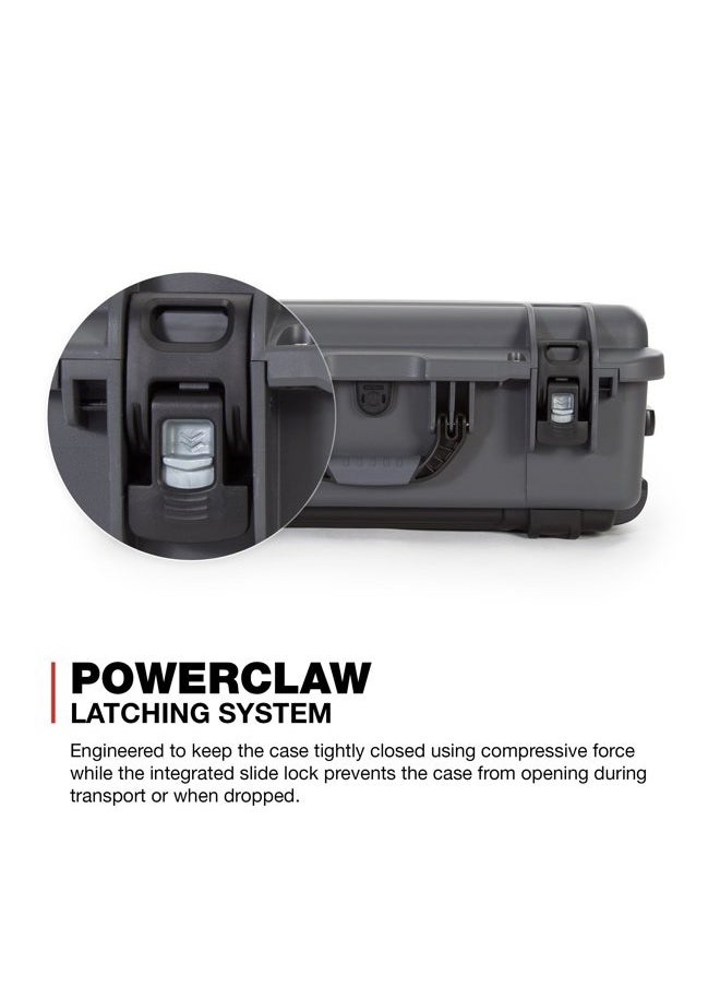 Nanuk - Wheeled Series 935 Lightweight NK-7 Resin Waterproof Protective Case and Foam Insert - Graphite - Image 1