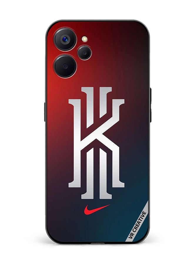 VR CREATIVE Protective Case Cover For Realme 10 5G Kyrie Irving Logo Design Multicolour - Image 1