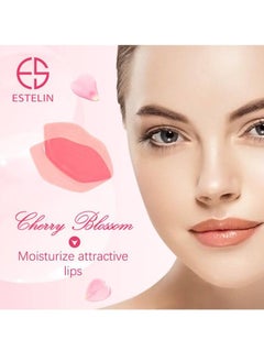 ESTELIN Cherry Blossom Pink Hydrogel Lip Mask Moisturizing Charming Lips Brightening & fading Lines 60g  - Image 4