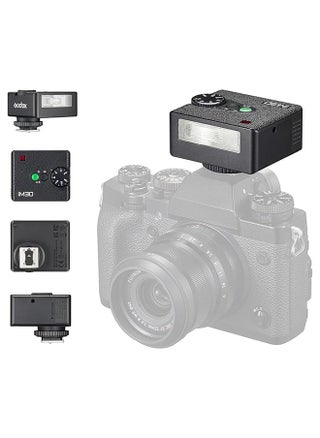 Godox iM30 Camera Flash Mini Flash Speedlite GN15 with 13 Levels Flash Power,CCT 6500K±200K with S1/S2 Optical Control for Sony Canon Nikon Fuji Olympus Camera - pzsku/ZD746FDD534CFE0B318E5Z/45/_/1736303105/49d85ec2-8457-4e81-90d6-63cf1d8bcd41