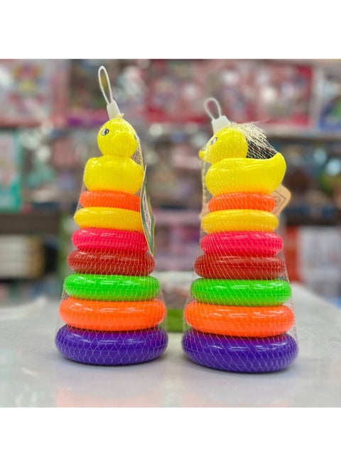 Duck Stacking Rings Game Set with 7 Pieces