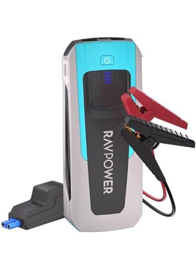 RAVPOWER RAVPOWER 16000 mAh (59.2 Wh) Jump Starter Li-Ion Battery MAX 500A - Born in USA since 2011  - Image 1