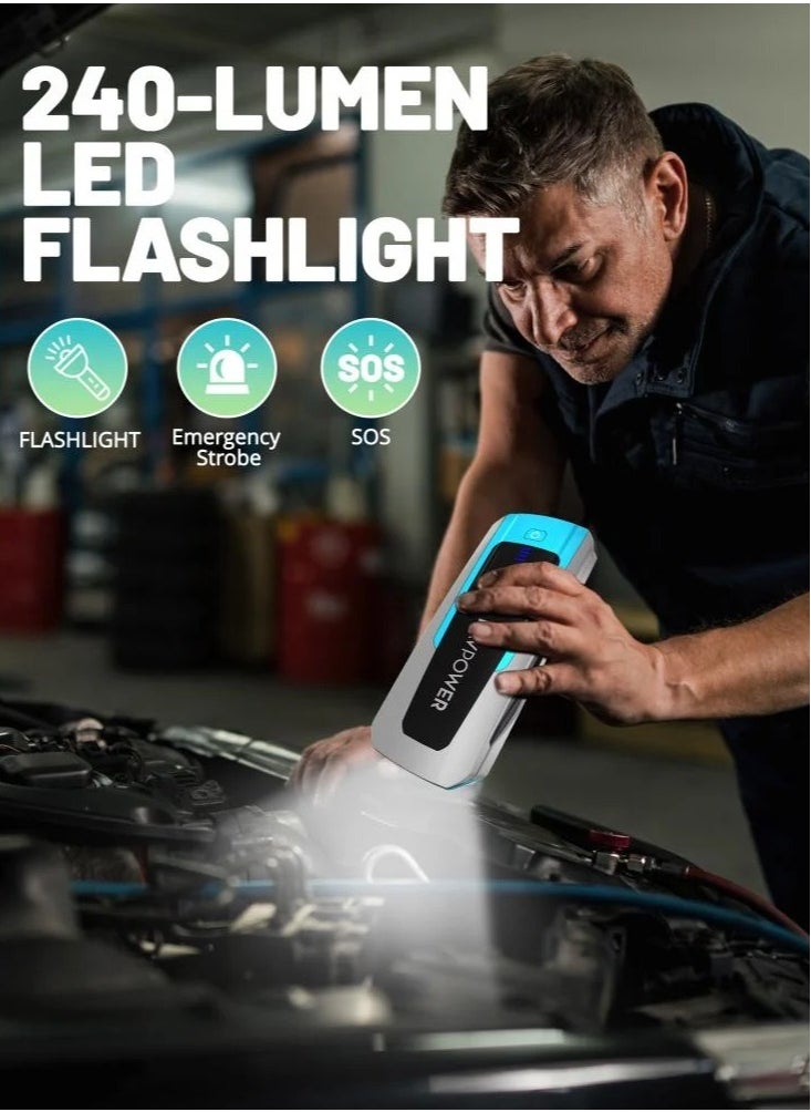 RAVPOWER RAVPOWER 16000 mAh (59.2 Wh) Jump Starter Li-Ion Battery MAX 500A - Born in USA since 2011  - Image 3