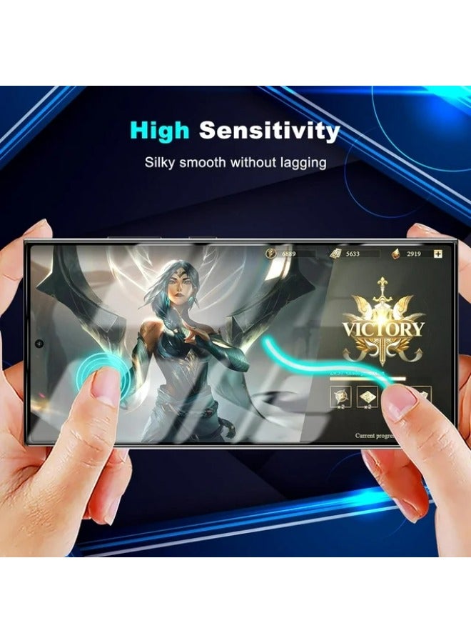 Privacy Screen Protector for Samsung Galaxy S24 Ultra, 9H Hardness Tempered Glass Protector, Anti-Scratch, Anti-Spy, HD S-TOP - Image 4