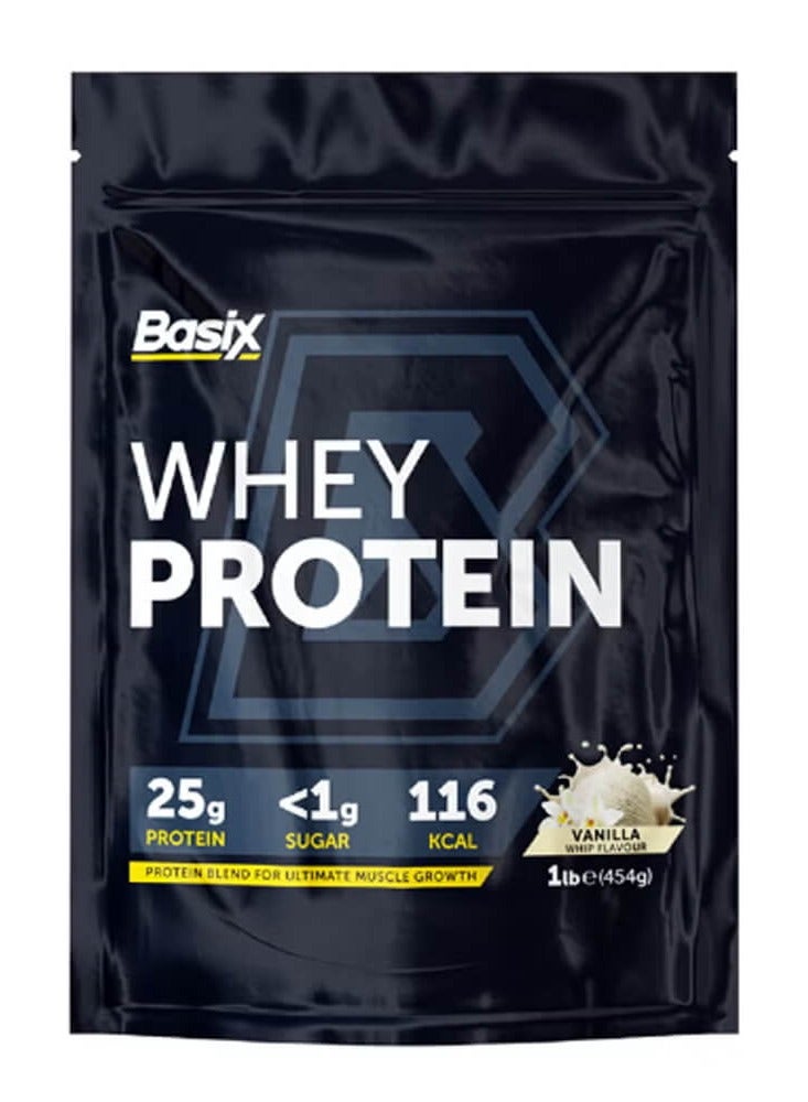 Basix Whey Protein 454g Vanilla Whip - Image 1