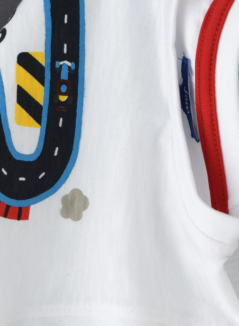 جام Playful Prints & Comfy Cotton: Boys' Short-Sleeve Tees for Spring & Summer