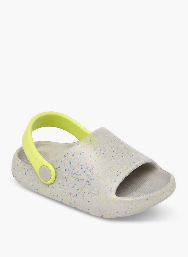 أكوا شباشب مطبوعة بحزام خلفي