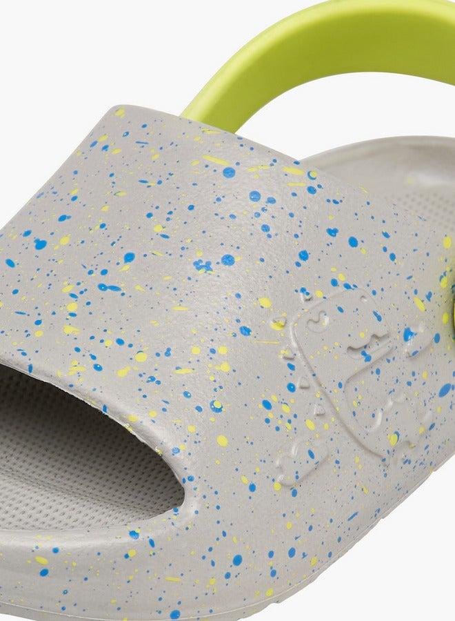 أكوا شباشب مطبوعة بحزام خلفي - Image 5