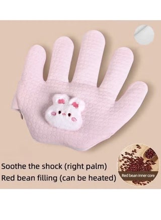 Baby Soothing Palm, Soft Baby Patting To Sleep Artifact, Baby Anti-Startle Pressure Pillow Anti-Flatulence Accessible Coax Sleeping Pillow, Heating Baby Sleep Soothers - view 2
