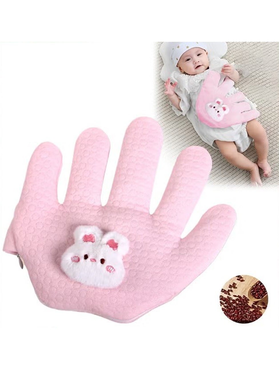Cuscino Che Batte Per Neonati: Peluche Calmante Con Movimento Dolce, Telecomando, Antistartle, In Tessuto Morbido, Per Bambina E Bambino