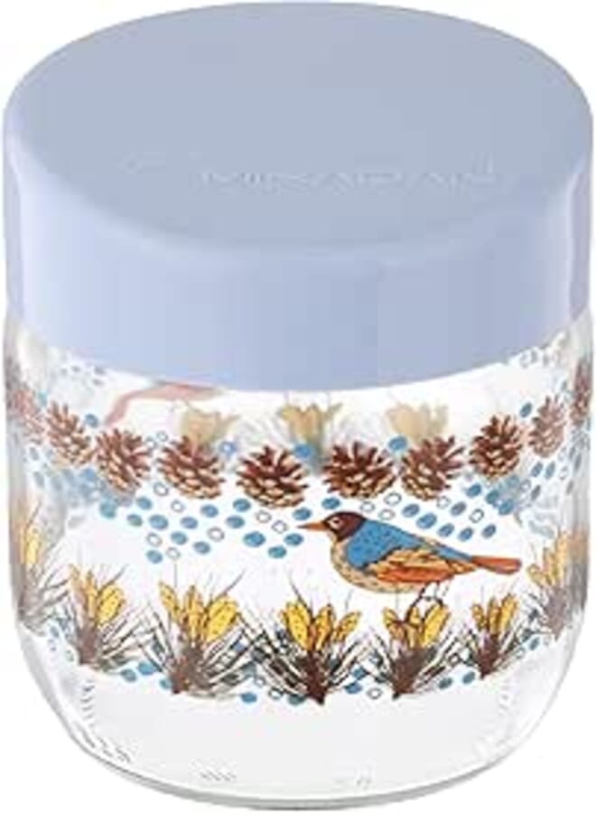 Bager Elite Decorated Jar 425 Cc, Blue