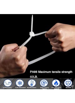 TheMujtaba TheMujtaba Large Zip Ties Heavy Duty Outdoor 16 inch 100 Pack Heavy Duty Zip TiesTensile Strength Outdoor UV ResistantAwnings Tying Branches Bundling of Crops Fixed Water Pipes  - Image 5