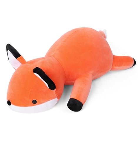 Wepop 22in 42lbs Weighted Stuffed Animals Fox Stuffed Animal Weighted PlushComfortable Plushies Gift for Kids and Adults - Image 1
