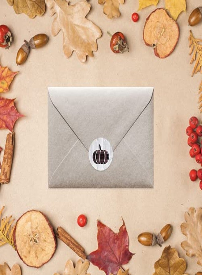 SBlabels Pumpkin Harvest Stickers / 6 Alternating Plaid Pumpkin Fall Designs / 500 Halloween Stickers / 1.5" Autumn Labels/Thanksgiving Flannel Pumpkins - Image 4