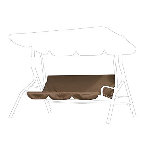HURRISE HURRISE Garden Courtyard Outdoor Waterproof Polyester Taffeta Threeseater Swing Chair Hammock Seat Cushion Cover  - Image 2