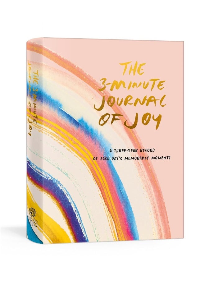 The 3-Minute Journal of Joy: A Three-Year Record of Each Day's Memorable Moments  - Image 1