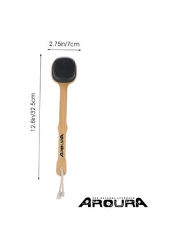 Aroura Shower Soft Silicone Long Handle Back Brush, 2 in 1 Bath and Shampoo Brush, Back Scrubber Body Exfoliator for Wet or Dry Brushing, for Body Men and Women, BPA Free, Non-Slip  - Image 5