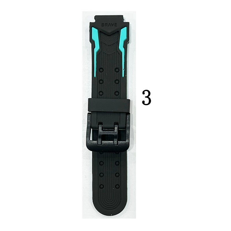Wangzhou Watch Accessories Phone Strap Children Smart Watchband Silicone Watchband Smart Phone 16Mm Rubber Watchband - Image 1