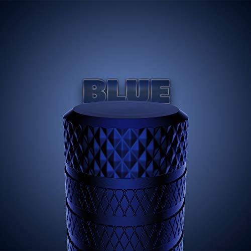 CKAuto Tire Valve Stem Caps, Blue, 4 pcs/Pack, Anodized Aluminum Tire Valve Cap Set, Corrosion Resistant, Universal Stem Covers for Cars Trucks Motorcycles SUVs and Bikes - Image 4