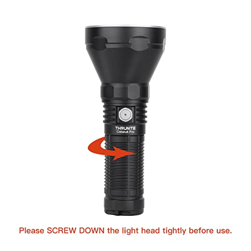ThruNite Catapult Pro Rechargeable Flashlight, SFT70 LED, 1005 Meters Throw, 2713 High Lumens Bright Searchlight, Long Beam Distance Spotlight for Hiking, Camping, and Hunting - CW - Image 3