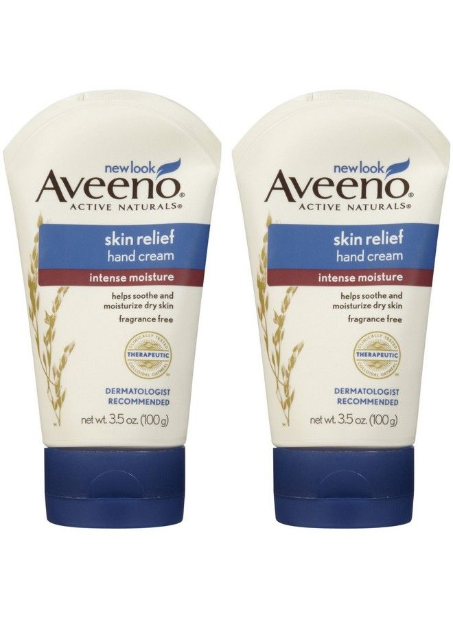 Aveeno Intense Moisturizer Hand Cream 3.5 Oz 2 Pk - Image 2