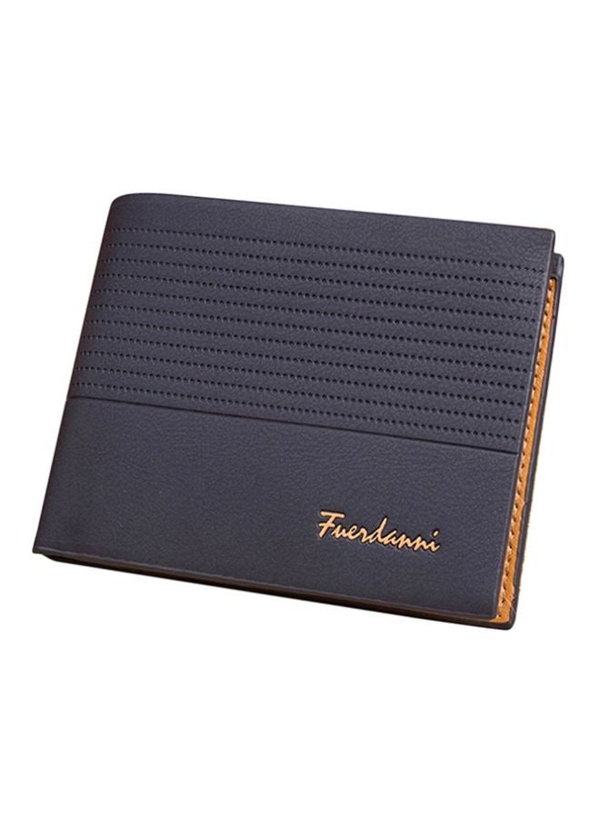 Fuerdanni Multifunctional Leather Wallet Scrub Blue - Image 1