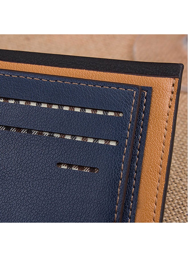 Fuerdanni Multifunctional Leather Wallet Scrub Blue - Image 4