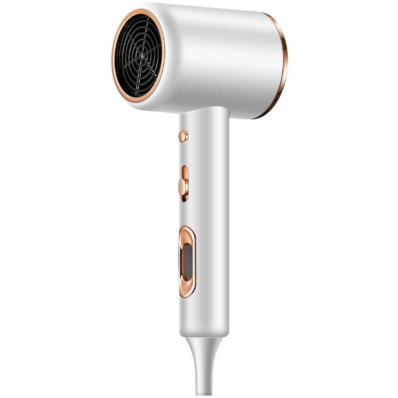 general High Power Folding Hair Dryer Blue Light Fast Drying Electrical Hair Blower For Home Use Student Gift Ideal For Dormitory V02 Hair Dryer (White)