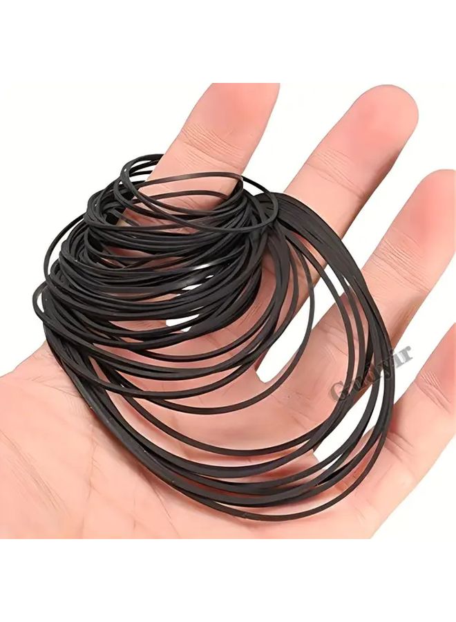 30PCS 40 135mm Rubber Belts For Power Transmission Pulley And Cassette Tape Machine - Image 3