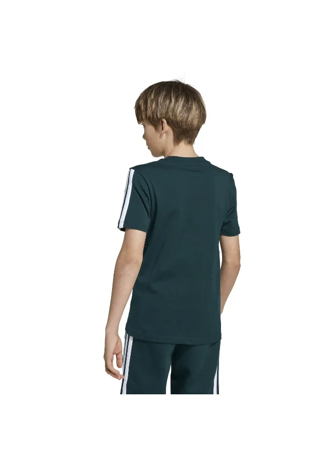 Adidas J 3S Tee 160 Green T-Shirt (Short Sleeve) T-Shirts For Kids