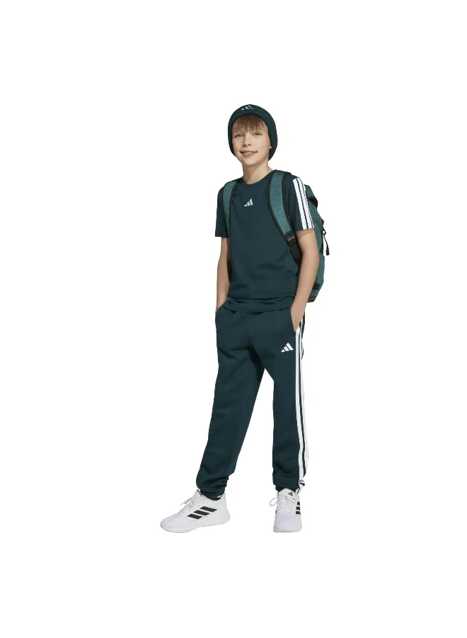 Adidas J 3S Tee 160 Green T-Shirt (Short Sleeve) T-Shirts For Kids