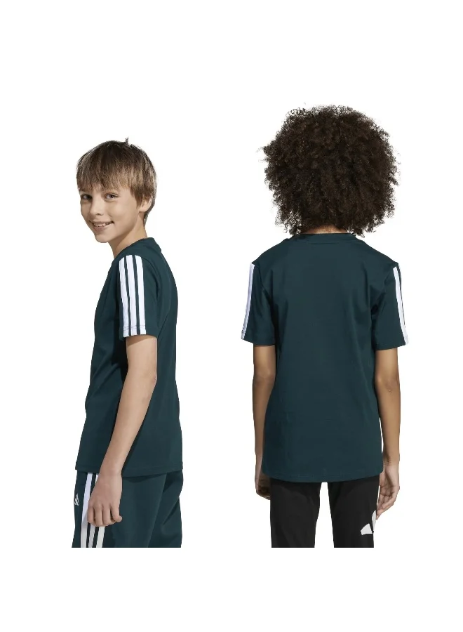 Adidas J 3S Tee 160 Green T-Shirt (Short Sleeve) T-Shirts For Kids