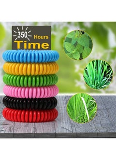 HY Mosquito Bracelets, 12 Pack , DEET Free, Natural and Waterproof Band  - Image 2