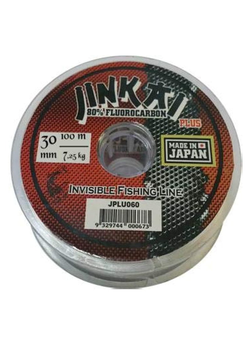 Generic Fishing Line Invisible Jinkai (100m 30 Strong, 7.25kg)  - Image 1