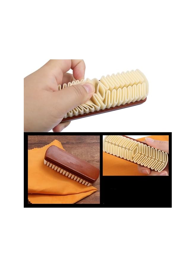 promass Suede Brush for Shoes, Suede Shoe Cleaner, Suede Eraser for Cleaning Boots Bags Furniture Belts - Image 4