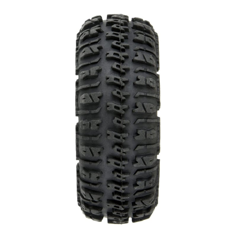 Pro-Line Racing 1/24 Trencher F/R 1.0 TRS MTD 7mm Blk Impulse 4 PRO1020910 RC Tire - Image 2
