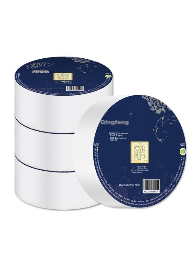 APP Qingfeng Youxin Toilet Paper, 3-ply, 510g*6 Rolls, Large Roll, Commercial Use For Shopping Malls And Hotels, Toilet Paper, Sold By Box - Image 2